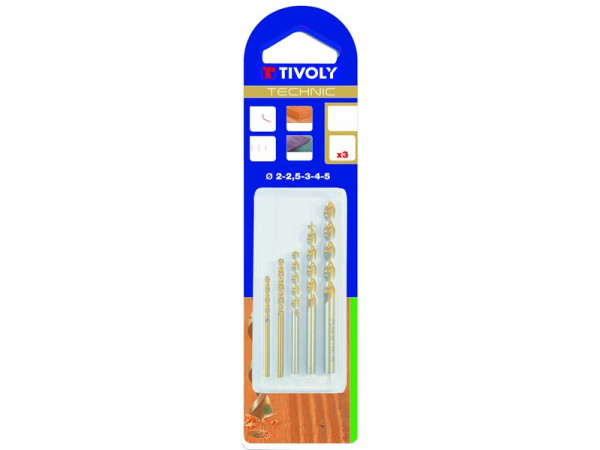 FORET BOIS TECHNIC MINI COMPOSITION QUEUE CYLINDRIQUE COFFRET DE 5