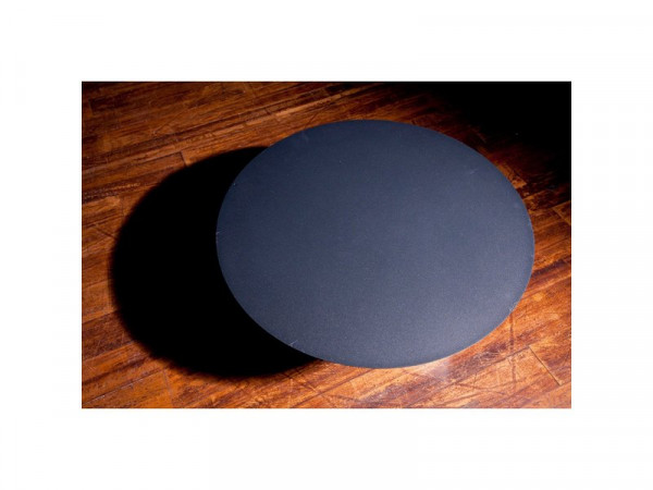 PLAQUE SOL ACIER ANTHRACITE D80CM EQUATION