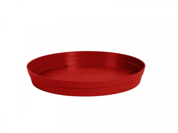 SOUCOUPE TOSCANE DIAMETRE 28CM POT DIAMETRE 40CM ROUGE