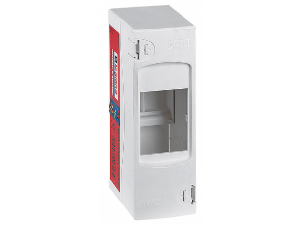 TABLEAU ELECTRIQUE BLANC VIDE 1RANG 2MODULE