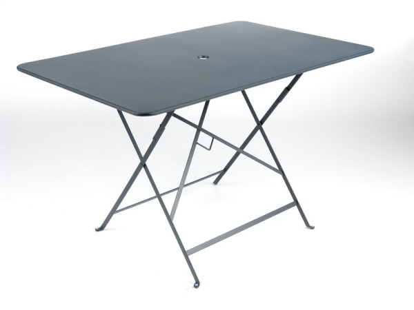 TABLE DE JARDIN BISTRO GRIS 117X77 CM