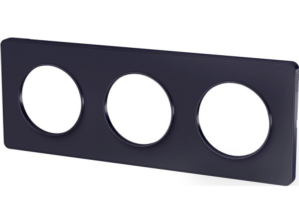 PLAQUE TRIPLE LISERE ODACE ANTHRACITE