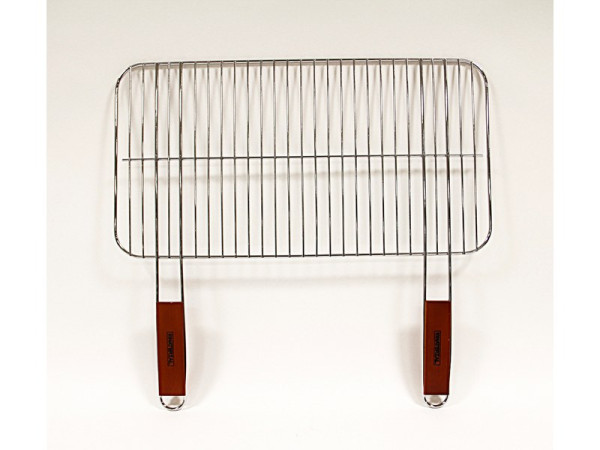 GRILLE BARBECUE SIMPLE 57X30CM MANCHE BOIS