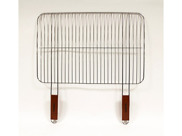 GRILLE BARBECUE SIMPLE 60X40CM MANCHE BOIS