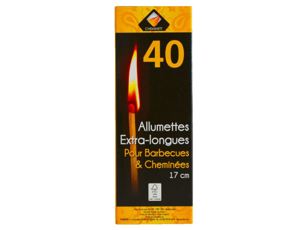 ALLUMETTE EXTRA LONGUE 17 CM