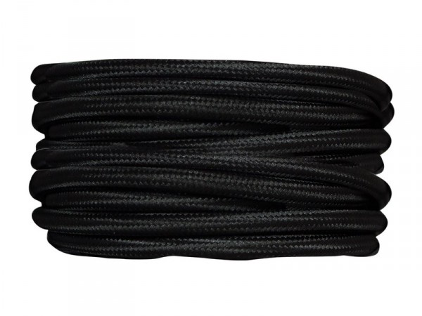 CABLE TISSU NOIR L.3M 0.75MM 300V