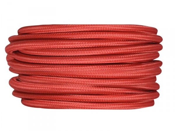CABLE TISSU VX ROUGE L.3M 0.75MM 300V