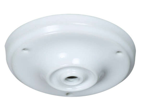 PAVILLON CERAMIQUE BLANC D105 TROU 6MM