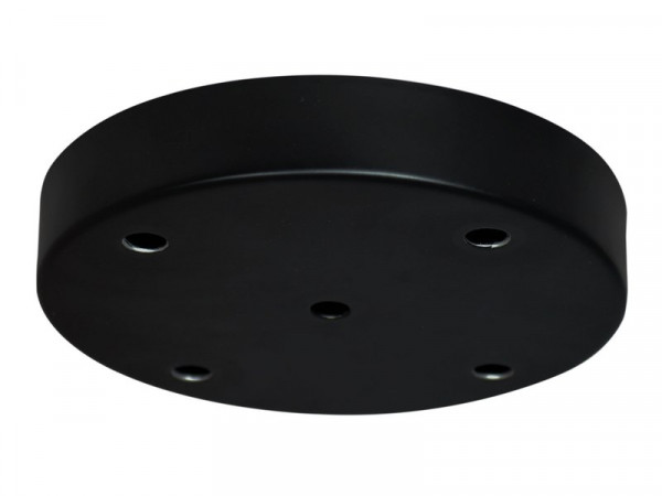 ROSACE 5 CABLES D15CM NOIR