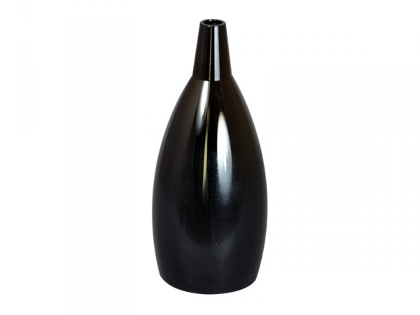 DOUILLE E27 AV CACHE METAL NOIR  D47 MET