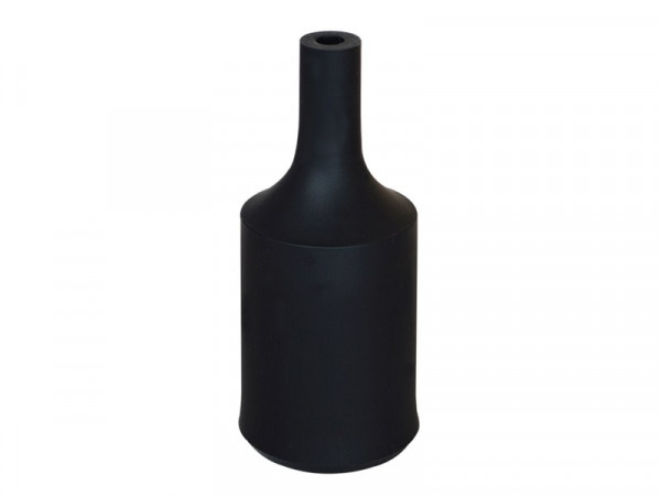 DOUILLE E27 AV CACHE SILICONE NOIR D40