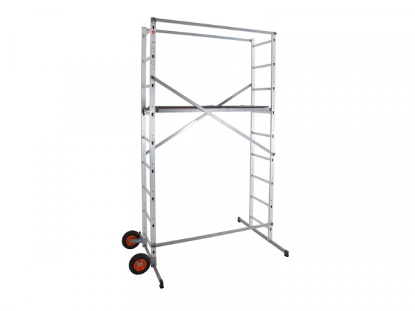 ECHAFAUDAGE JARDIN AVEC ROUE ALUMINIUM HAILO 4METRE