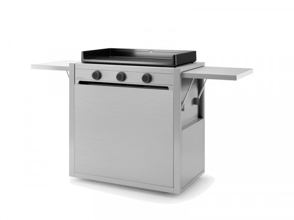 CHARIOT FERME POUR PLANCHA INOX MODERN 75