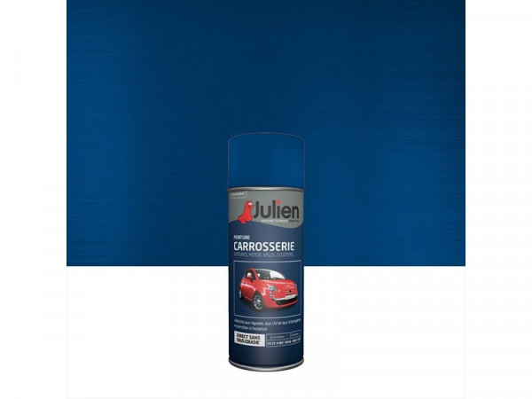 PEINTURE AEROSOL CARROSSERIE JULIEN 0,4L BLEU EXTREME METALLISE