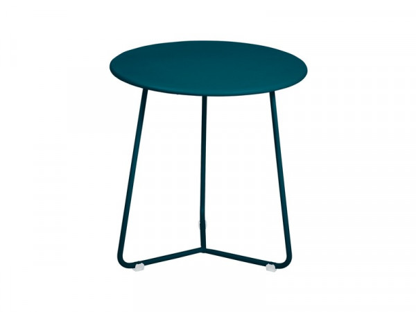 TABLE DE JARDIN BASSE COCOTTE BLEU