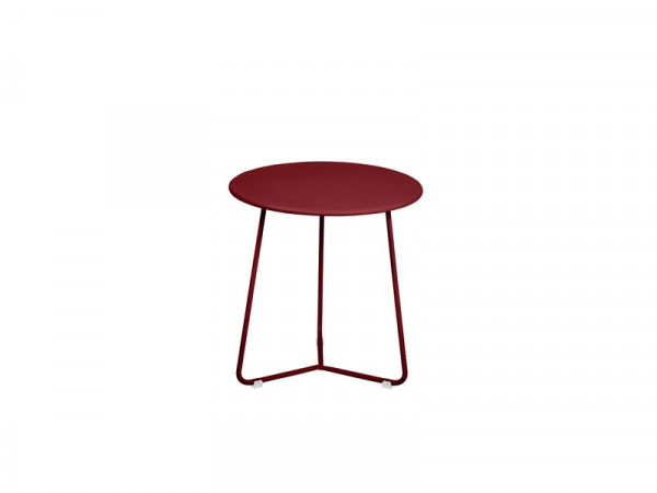 TABLE DE JARDIN BASSE COCOTTE PIMENT