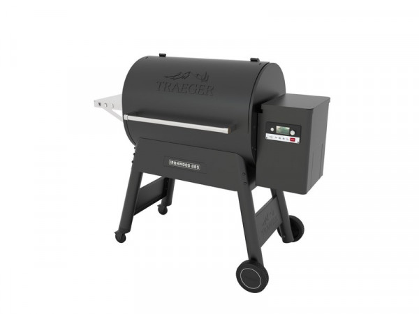 BARBECUE CHARBON DE BOIS IRONWOOD 885 TRAEGER NOIR INOX