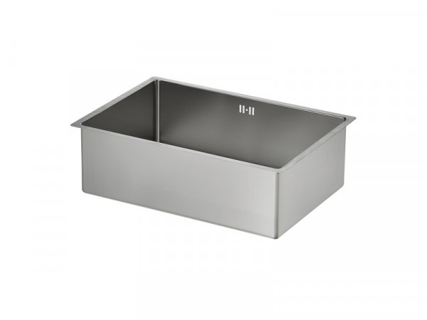 EVIER A ENCASTRER MICHIGAN 1 CUVE L74 X P44 CM INOX