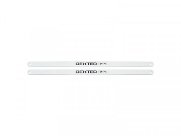 LAME SCIE METAL 24 DENTS 300MM DEXTER LOT DE 2