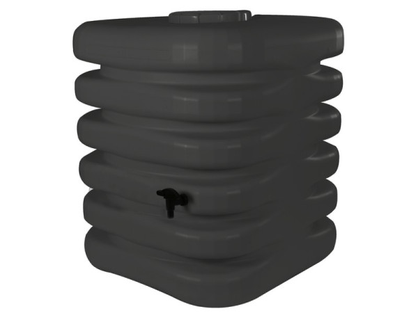 RECUPERAUTEUR D EAU CUBIQUE 1000L ANTHRACITE KIT