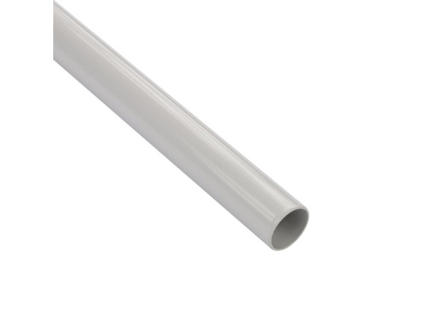 BARRE DE PENDERIE DIAMETRE 18 ROND BLANC 1M SPACEO