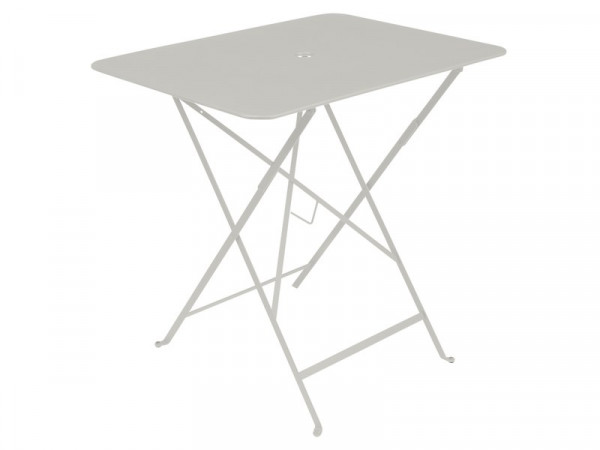 TABLE DE JARDIN BISTRO GRIS ARGILE 77X57 CM