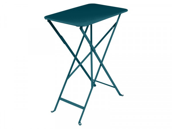 TABLE DE JARDIN PLIANTE BISTRO BLEU 37X57 CM