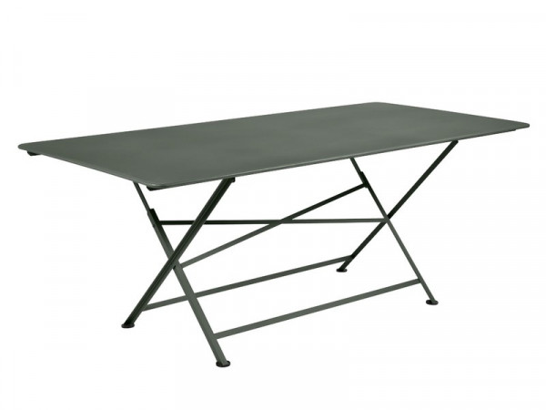 TABL DE JARDIN RECTANGULAIRE CARGO VERT 10 PERSONNES