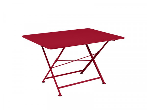 TABLE DE JARDIN CARGO PIMENT 6 PERSONNES 128X90 CM