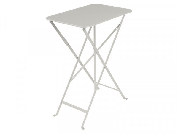 TABLE DE JARDIN PLIANTE BISTRO GRIS ARGILE 37X57 CM