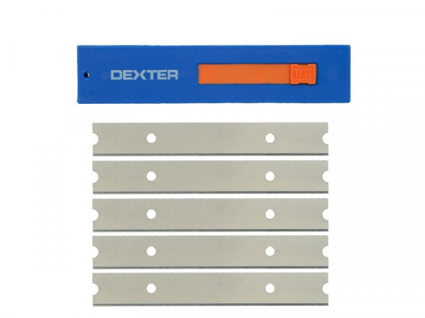 LAMES DEXTER POUR GRATTOIR 100MM X5