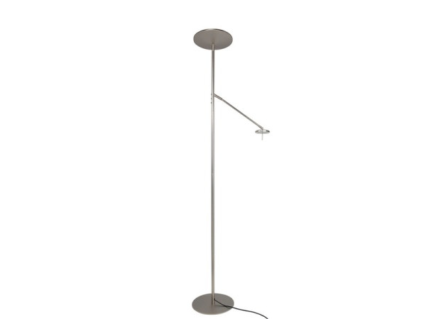 LAMPADAIRE AVEC LISEUSE MIRASOL LED H180CM INSPIRE NICKEL