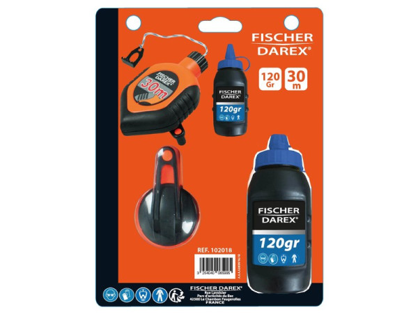 CORDEAU 30M ET POUDRE A TRACER 120GR