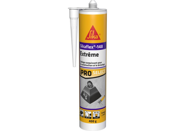 MASTIC COLLE EXTREME SIKAFLEX 148 BLANC 400G