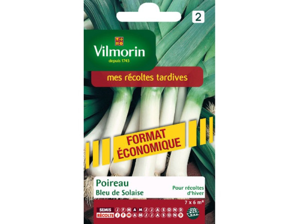 POIREAU BLEU DE SOLAISE FORMAT ECO SACHET SERIE 2 VILMORIN